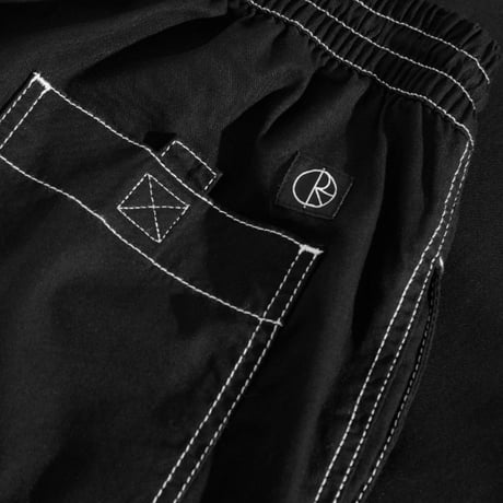 POLAR SKATE CO BIGBOY ポーラー サーフ パンツ 黒　POLAR SKATEBOARD Surf Pants Contrast  （Black）