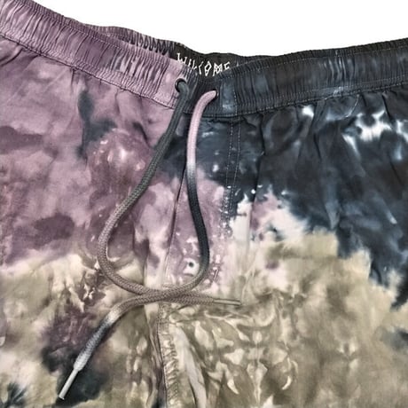 SALE WELCOME SKATEBOARDS パンツ ショーツ ウェルカム　SOFT CORE TIE-DYE SHORTS （Eggplant Tie Dye）