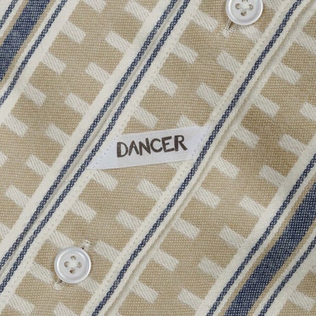 SALE DANCER SKATE シャツ 長袖 ダンサー スケート　DANCER Danssoni One Pocket Shirt （Sand）