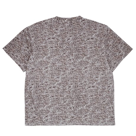 FUCKING AWESOME ファッキンオーサム Tシャツ 半袖　FUCKINGAWESOME Burnt Sticker Stamp Tee （AOP）