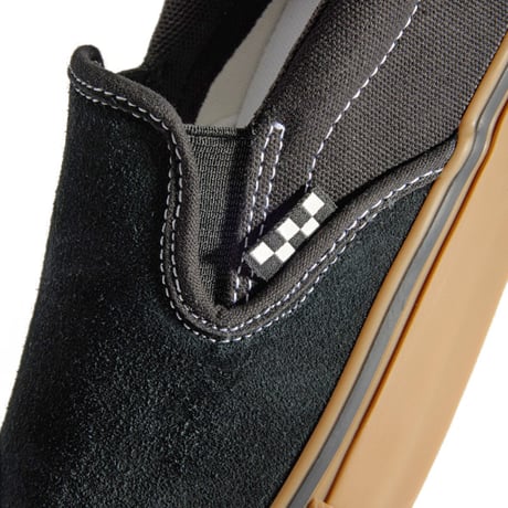VANS バンズ スケート スリッポン　VANS SKATEBOARDING SKATE SLIP-ON SHOES（BLACK/GUM/WHITE） VN000EG5B9K