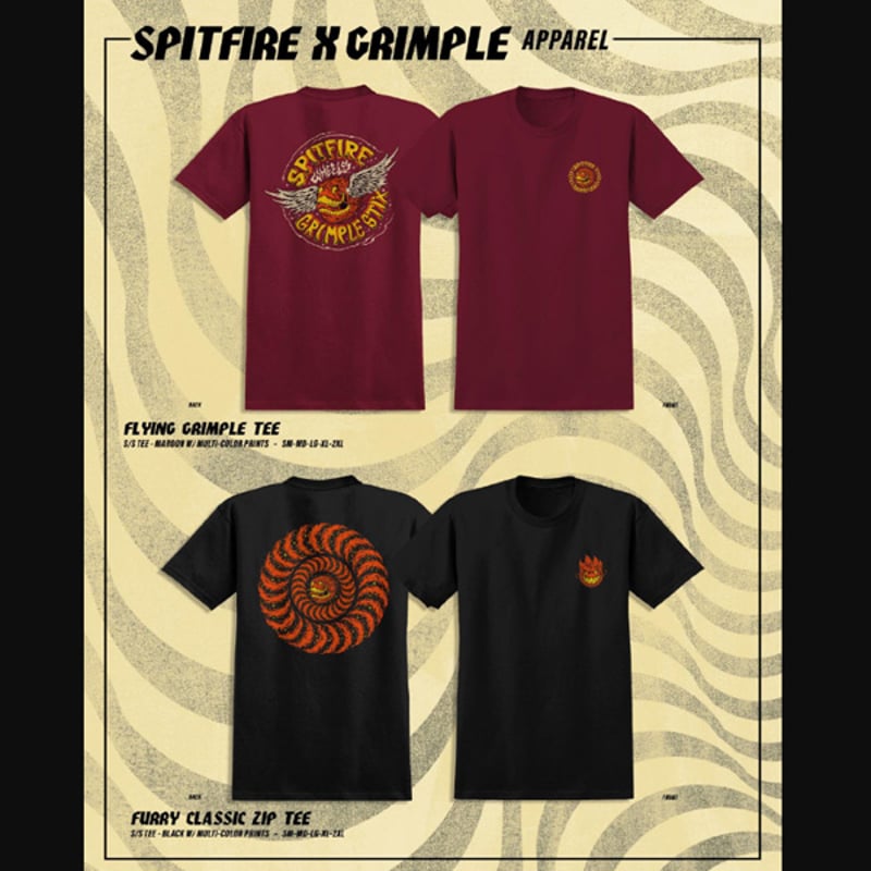 SPITFIRE WHEELS Tシャツ 半袖 スピットファイア SPITFIRE X GR SPITFIRE WHEELS Tシャツ 半袖 スピットファイア SPITFIRE X GR