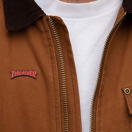 THRASHER スラッシャー ピン ピンバッチ ロゴ　THRASHER MAGAZINE THRASHER LAPEL PIN  （A）
