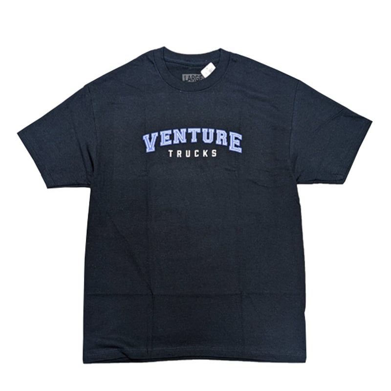 VENTURE TRUCKS Tシャツ ベンチャー ネイビー 半袖 VENTURE Arch