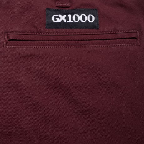 GX1000 チノ パンツ ジーエックスセン　Chino Pant (Wine)