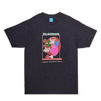 FROG SKATE Tシャツ　FROG SKATEBOARDS I Don't Believe you T-Shirt (Black) 半袖 メンズ フロッグ