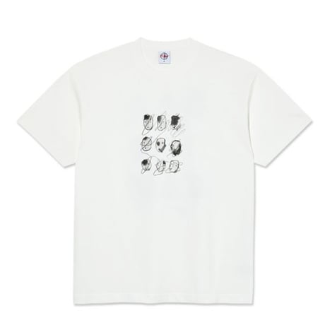 POLAR SKATE CO Tシャツ 半袖 白系 ポーラー メンズ　Sequence Tee（Cloud White）