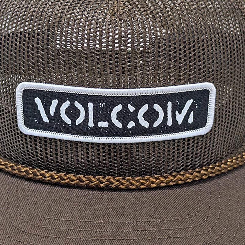VOLCOM ボルコム メッシュ キャップ ブラウン CAP Hot Mesh Skate