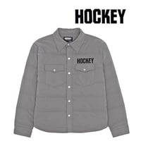 HOCKEY ジャケット　HOCKEY SKATEBOARD Down Snap Jacket （Charcoal） スナップジャケット アウター メンズ ホッケー SALE