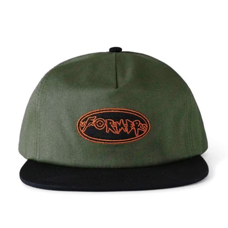 FORMER キャップ フォーマー グリーン　FORMER FLATLINE CAP (WASHED GREEN)
