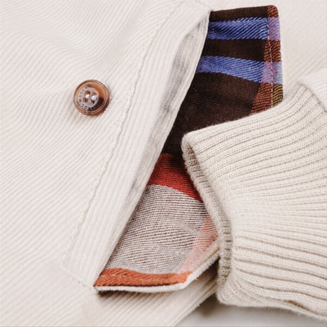 SALE MAGENTA ジャケット ベージュ マゼンタ マジェンタ　HARRINGTON CORDUROY JACKET （CEMENT）