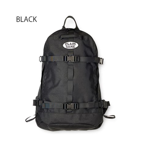 PLAINSANE PS BACK PACK 15L（BLACK　FOREST GREEN　DEEP ORANGE)  スノーボード バックパック リュック プレインセイン PLAIN SANE