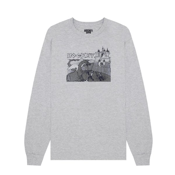 HOCKEY Tシャツ 長袖 ロンT SKATEBOARDS ホッケー Dragon Slay