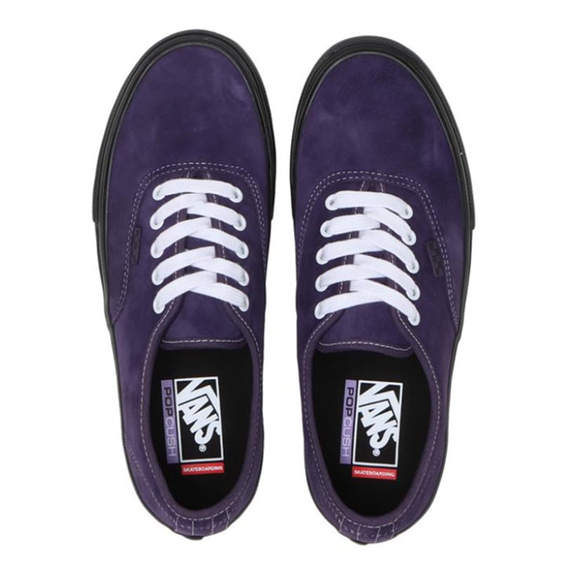 VANS スニーカー VANS SKATE AUTHENTIC PIG SUEDE （PURP...