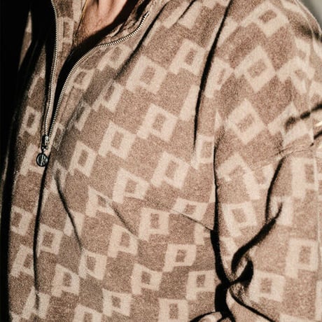 SALE POLAR SKATE CO フリース ポーラー メンズ　P FLEECE PULLOVER （LIGHT BROWN）