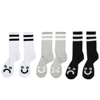 POLAR SKATE CO ソックス ポーラー　HAPPY SAD SOCKS  （3カラー）