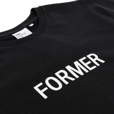 SALE FORMER Tシャツ 半袖 黒 メンズ フォーマー　FORMER LEGACY TEE（BLACK）