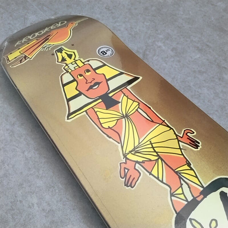 KROOKED DECK 8.25インチ クルキッド デッキ KROOKED SKATEBOA KROOKED DECK 8.25インチ クルキッド デッキ KROOKED SKATEBOA