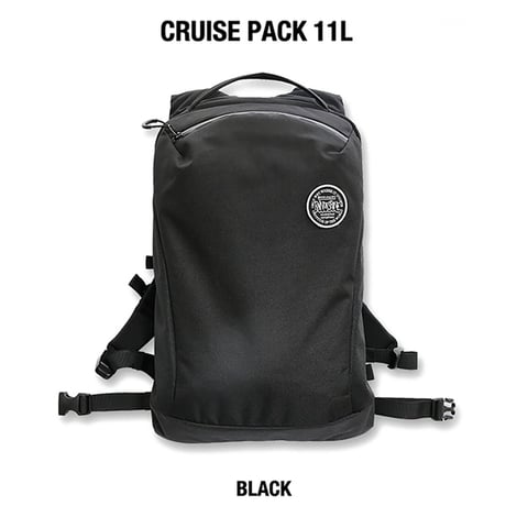 25-26 rain or shine バックパック リュック レインオアシャイン RAIN OR SHINE CRUISE PACK 11L (BLACK　BURGUNDY　420ART)