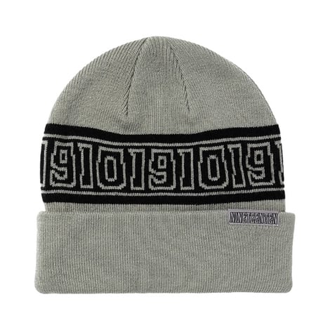 1910 9teenten ビーニー　1910 3 Up Beanie （Gray） MS124BN151 ニット帽 ナインティーン テン