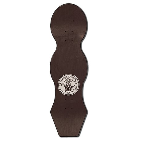 KROOKED QUARTER SNACKS DECK クルキッド デッキ　Krooked x Quartersnacks Snackman Cruiser