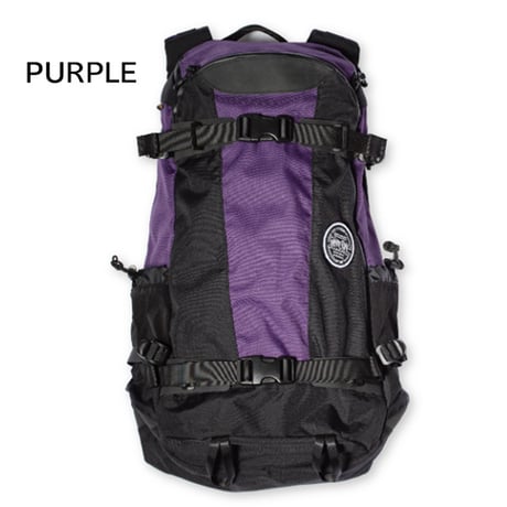 24-25 rain or shine バックパック リュック レインオアシャイン RAIN OR SHINE BC PACK 26L (BLACK　PURPLE　420ART)