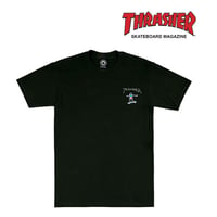 SALE THRASHER Tシャツ　THRASHER MAGAZINE GONZ MINI T-SHIRT （BLACK） 半袖 メンズ スラッシャー