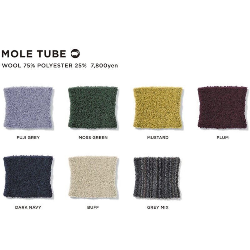 グリーンクロージングgreen clothing Mole Tube グリーンクロージングgreen clothing Mole Tube GREEN CLOTHING