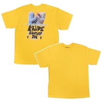 TORMENT MAGAZINE トーメントマガジン Tシャツ 半袖 イエロー メンズ　2021 TORMENT PRIDE SUPPORTER TEE （YELLOW）