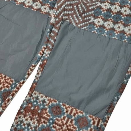 SALE フリース パンツ メンズ オータム AUTUMN HEADWEAR BASK FLEECE PANTS (FAIR ISLE PATCHWORK)