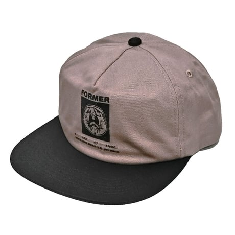 FORMER キャップ フォーマー　FORMER BRAINSCAN CAP （BLACK MUSHROOM）