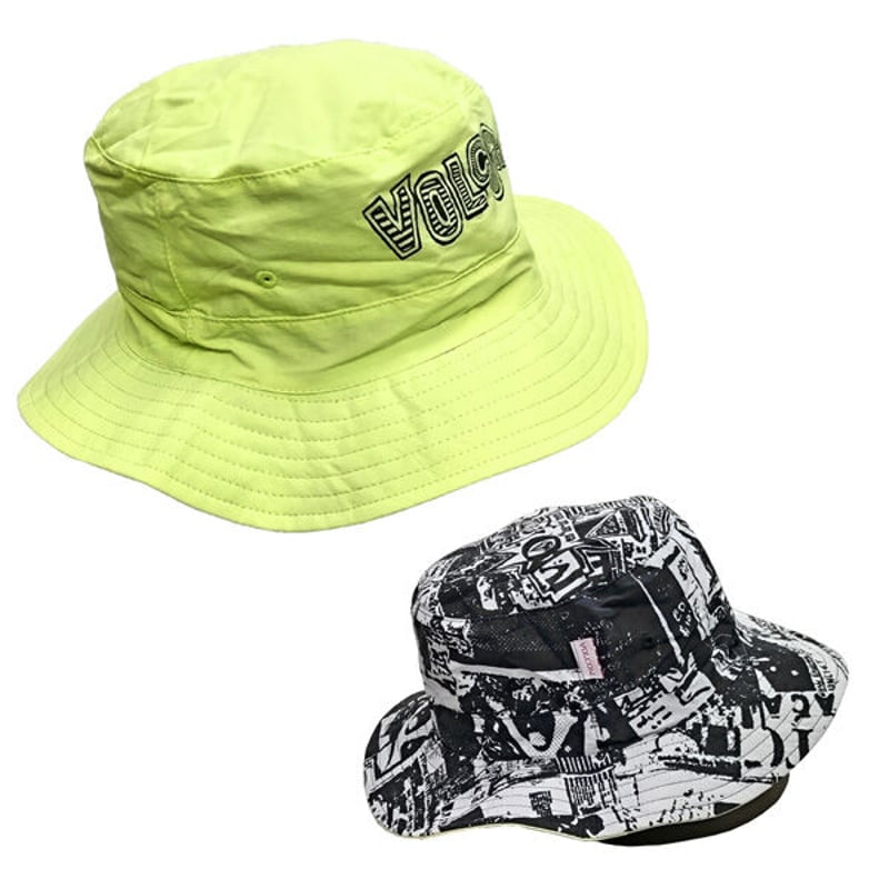 SALE☆半額 VOLCOM ボルコム ハット バケットハット イエロー SALE☆半額 VOLCOM ボルコム ハット バケットハット イエロー