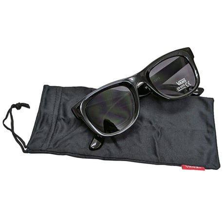 サングラス バンズ VANS Spicoli Sunglasses  (Black：艶あり）