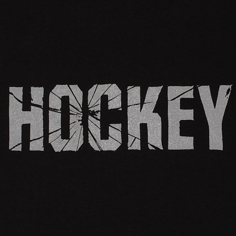 HOCKEY Tシャツ 半袖 SKATEBOARDS ホッケー 黒 SHATTER REFLE