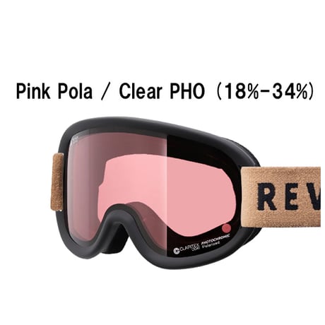 24-25 ゴーグル リボルト スノーボード REVOLT [ SUPER LIGHT FRAME ] MAT BLACK R25MBK 調光レンズ