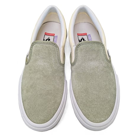 VANS バンズ スケート スリッポン　VANS SKATEBOARDING SKATE SLIP-ON SHOES（SAGE） VN000EG5SAG