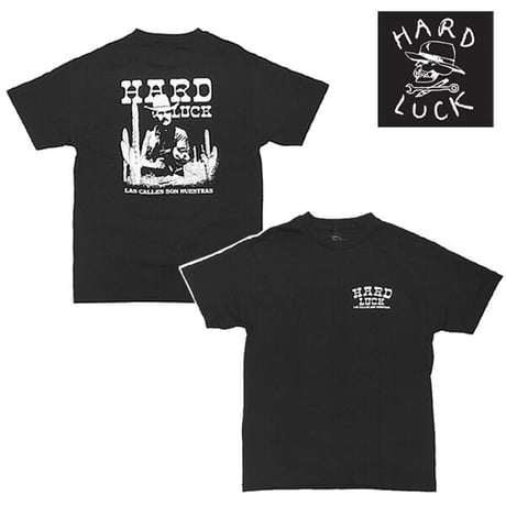 SALE HARD LUCK Tシャツ ハードラック 半袖　CIELOS TEE （Black）
