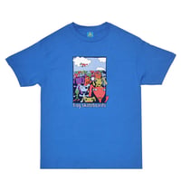FROG SKATE Tシャツ　FROG SKATEBOARDS Party Monster T-Shirt (Royal) 半袖 メンズ フロッグ