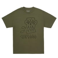 GX1000 Tシャツ 半袖 ジーエックスセン　Encino Tee （Military Green）