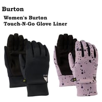 BURTON バートン レディース ライナー Women's Burton Touch-N-Go Glove Liner（True Black　Elderberry Spatte）