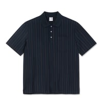 SALE POLAR SKATE CO ポロシャツ ポロ シャツ ネイビー ポーラー メンズ　Fancy Polo Shirt （Navy / Brown）