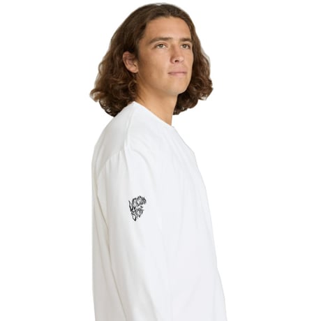 VOLCOM ラッシュガード ボルコム　Men's Wavvyyy Surf Long Sleeve Thrashguard （ White）