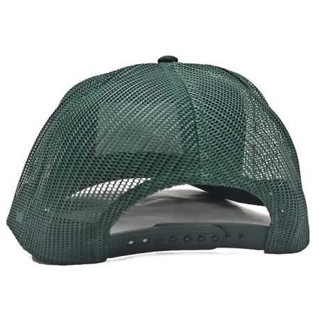 FUCKING AWESOME CAP ファッキンオーサム キャップ　Spike Repeat Embroidered 5 Panel Mesh Hat (Forest Green)