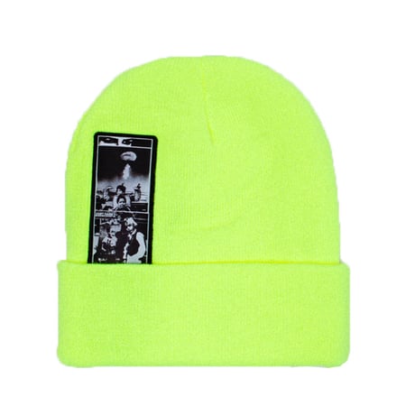 facking awesome ファッキンオーサム　ビーニー FUCKING AWESOME DRIP EMBROIDERED BEANIE / BLACK (ファッキン