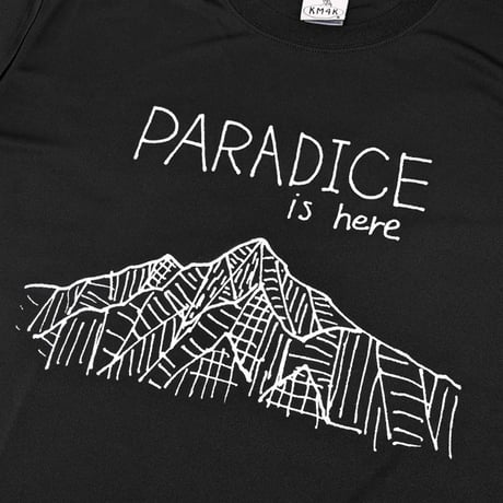 KM4K Tシャツ 半袖　KM4K OG T’S ANOTHER SKY （BLACK） カモシカ