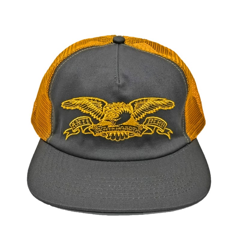 ANTIHERO SKATEBOARDS メッシュ キャップ アンタイヒーロー CAP グレー