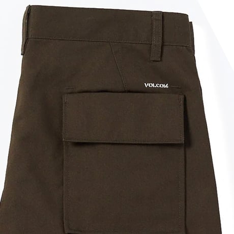 SALE VOLCOM ボルコム パンツ チノパンツ メンズ　Tokyo True Featured Artist Yusuke Services Pants （Dark Brown）
