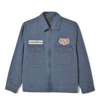 BRIXTON ジャケット ブリクストン メンズ　GOODYEAR TRADEMARK LW JACKET （WASHED NAVY）
