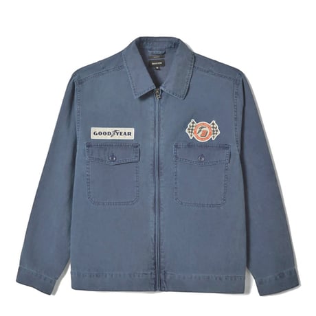 BRIXTON ジャケット ブリクストン メンズ　GOODYEAR TRADEMARK LW JACKET （WASHED NAVY）