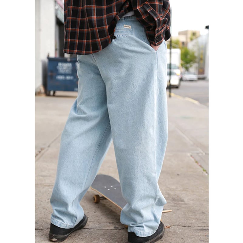 THEORIES PANTS セオリーズ パンツ BELVEDERE PLEATED DENI